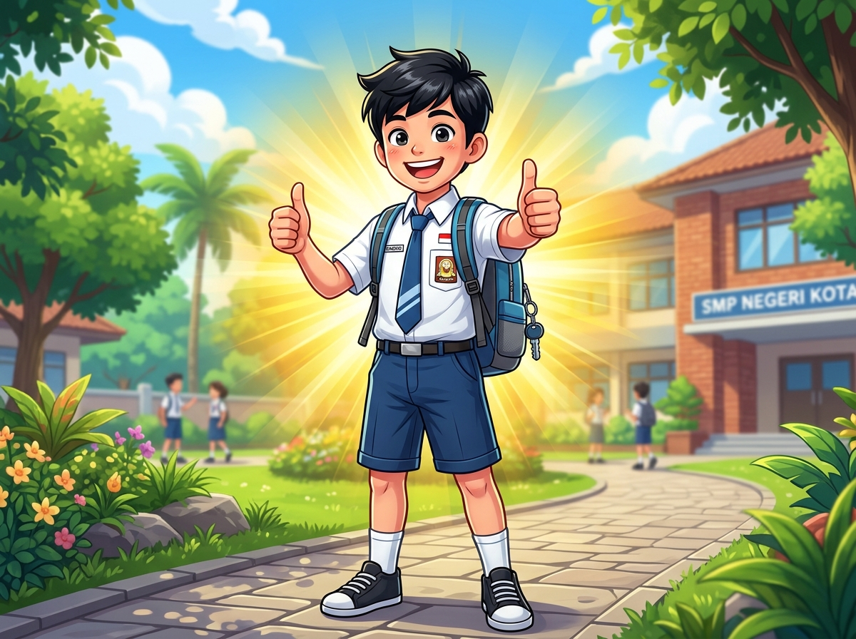 Ilustrasi Siswa Berpikir
